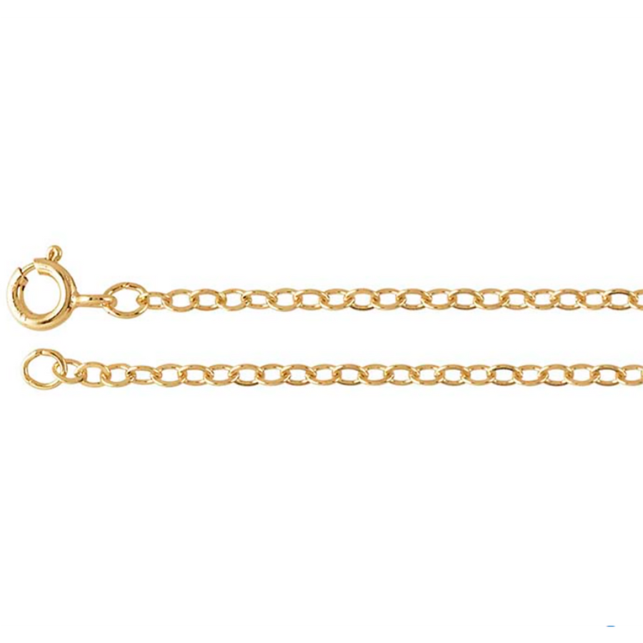 18K Gold Vermeil Seahorse Charm Necklace - Michele Benjamin - Jewelry Design