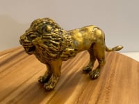 Joyful Lion Solid Bronze Sculpture