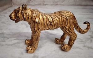 Splendid Tiger Solid Bronze Sculpture, 3D Animal Fine Art by Michele Benjamin - Michele Benjamin - Jewelry Design