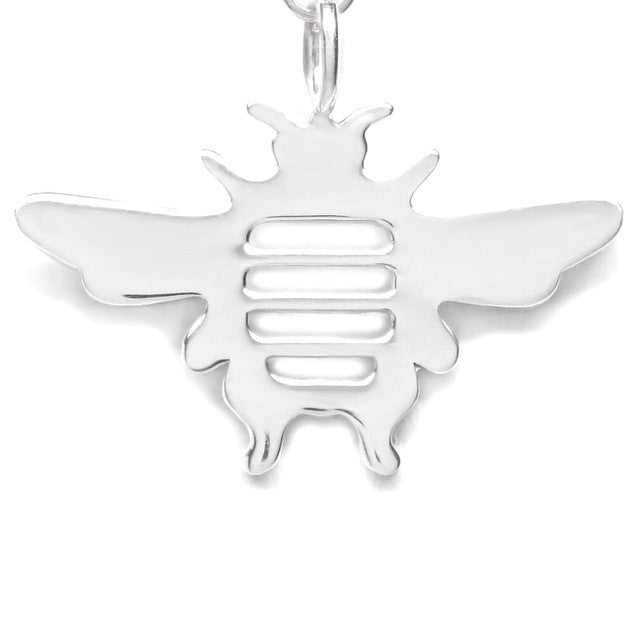 Michele Benjamin Sterling Silver Bee Pendant Necklace - Michele Benjamin - Jewelry Design Fine Jewelry Necklaces - Sterling Silver