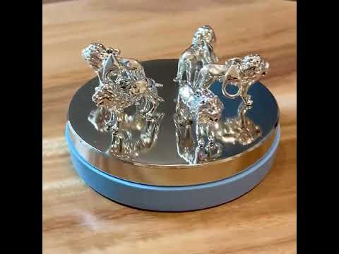 Watch on YouTube at this link:  https://www.youtube.com/watch?v=dipfsprJLL4&feature=emb_imp_woyt 3D Lion Charms by Michele Benjamin,    Visit:  https://www.michelebenjamin.com/products/s2132chd